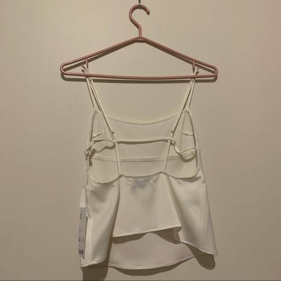 URBAN OUTFITTERS WHITE STRAPPY BACK CAMI (ADRIANA) - Picture 5 of 9